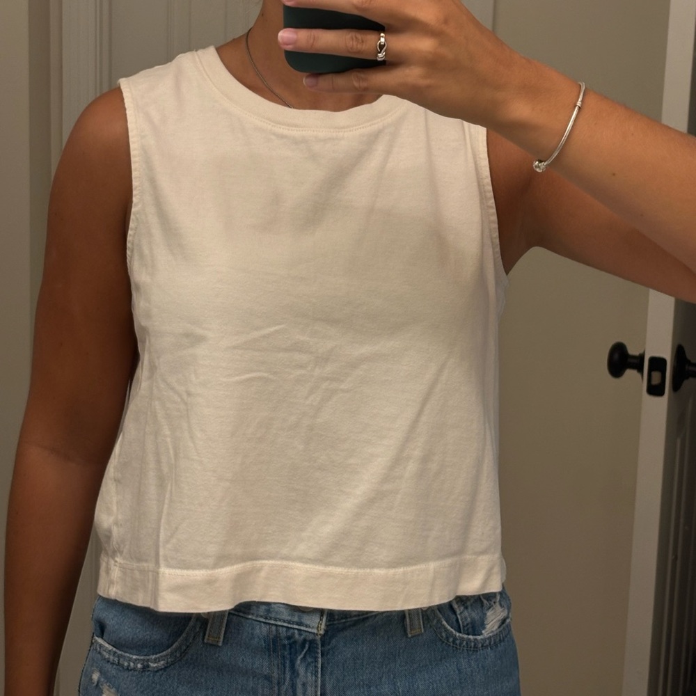 Z Supply Cream Tank Top